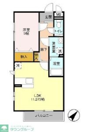 メゾン・レ・シエルの物件間取画像